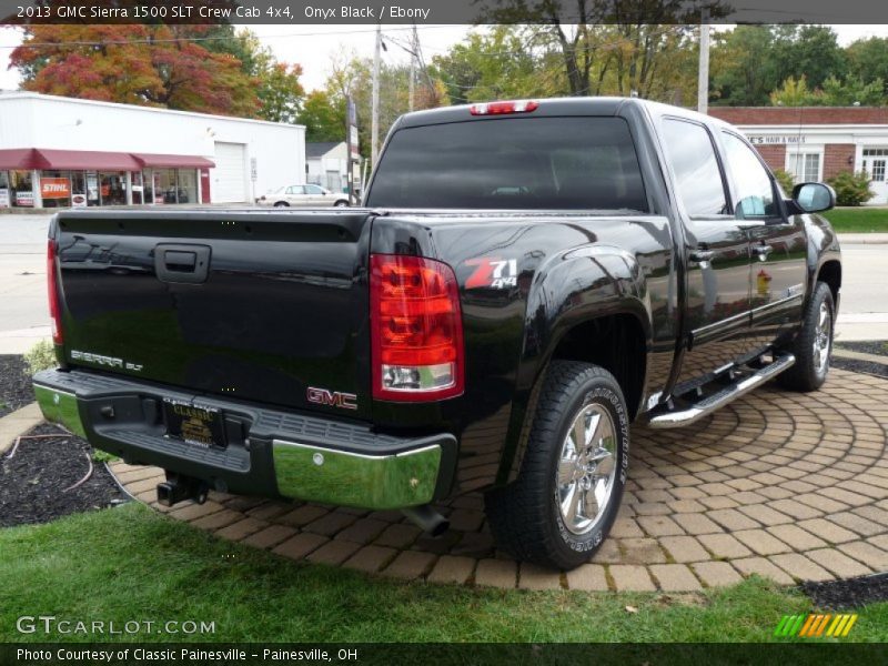 Onyx Black / Ebony 2013 GMC Sierra 1500 SLT Crew Cab 4x4