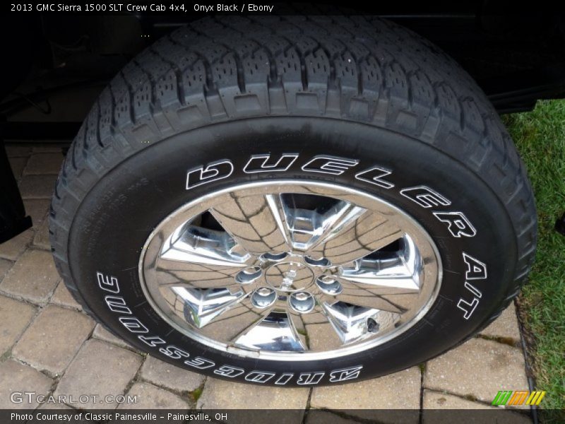 Onyx Black / Ebony 2013 GMC Sierra 1500 SLT Crew Cab 4x4