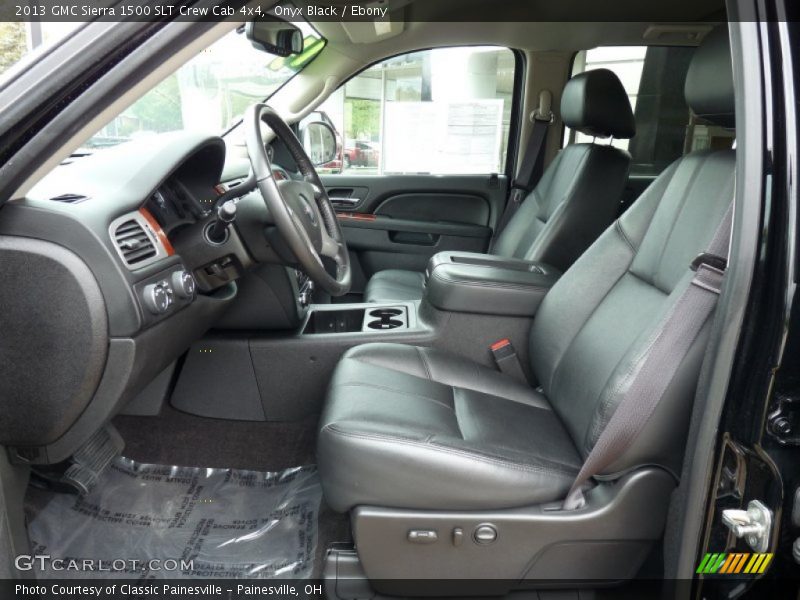 Onyx Black / Ebony 2013 GMC Sierra 1500 SLT Crew Cab 4x4