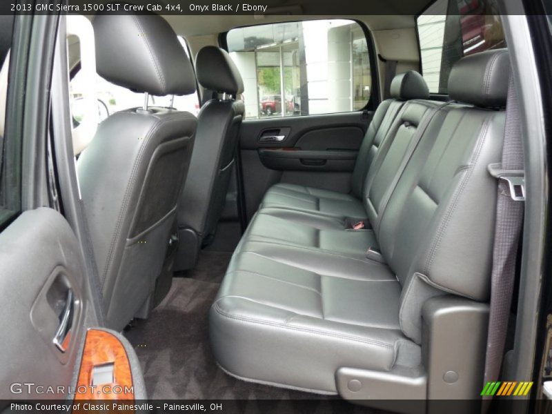 Onyx Black / Ebony 2013 GMC Sierra 1500 SLT Crew Cab 4x4