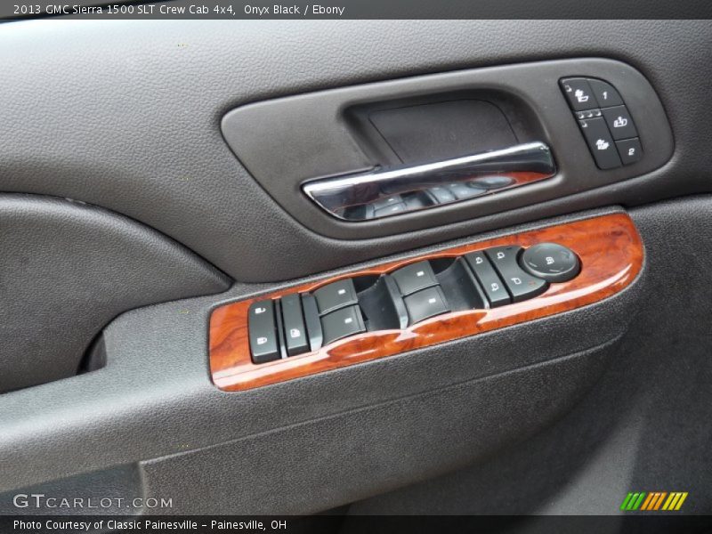 Onyx Black / Ebony 2013 GMC Sierra 1500 SLT Crew Cab 4x4