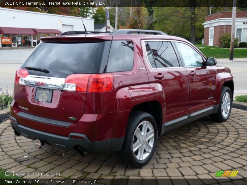 Merlot Jewel Metallic / Jet Black 2011 GMC Terrain SLE