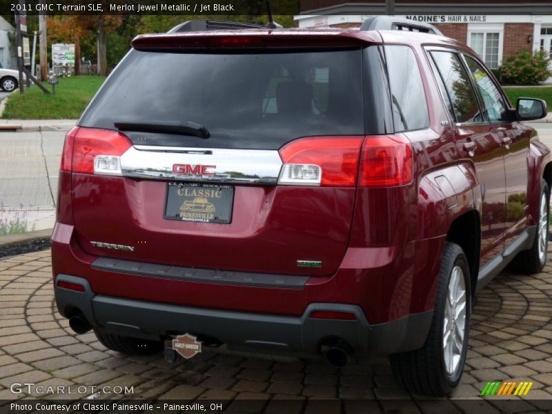 Merlot Jewel Metallic / Jet Black 2011 GMC Terrain SLE