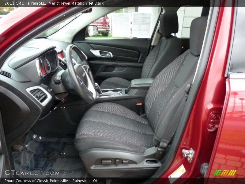 Merlot Jewel Metallic / Jet Black 2011 GMC Terrain SLE