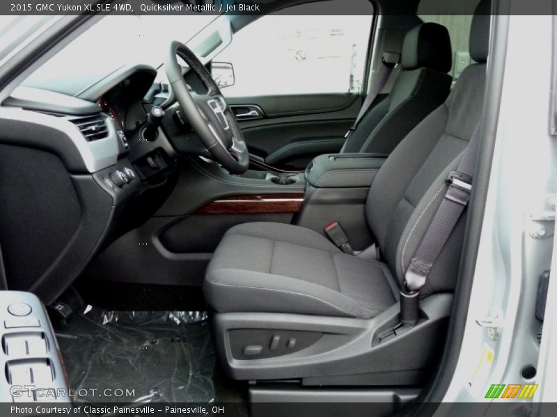 Quicksilver Metallic / Jet Black 2015 GMC Yukon XL SLE 4WD