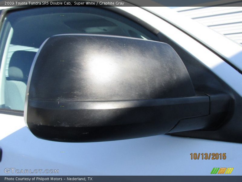 Super White / Graphite Gray 2009 Toyota Tundra SR5 Double Cab
