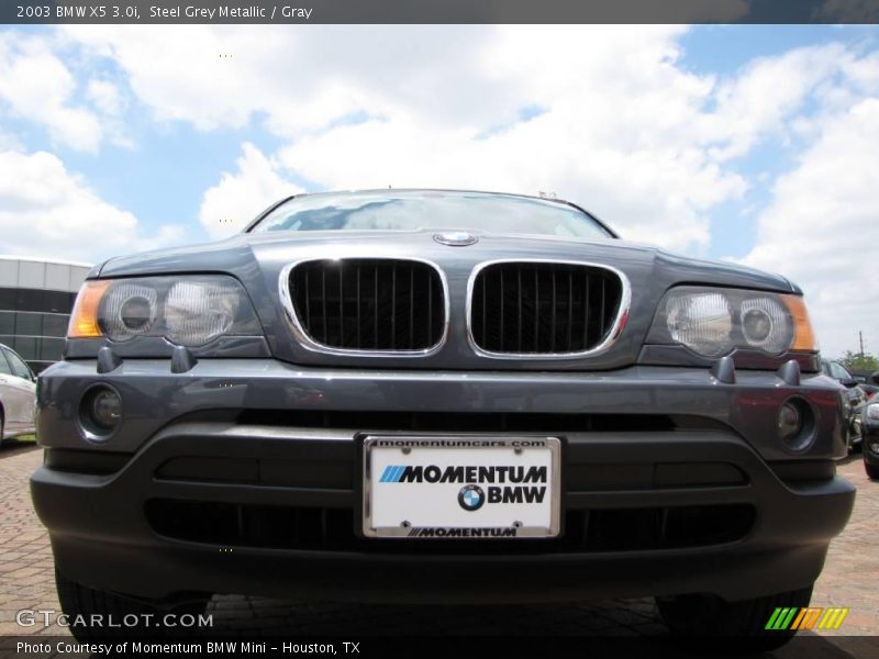 Steel Grey Metallic / Gray 2003 BMW X5 3.0i