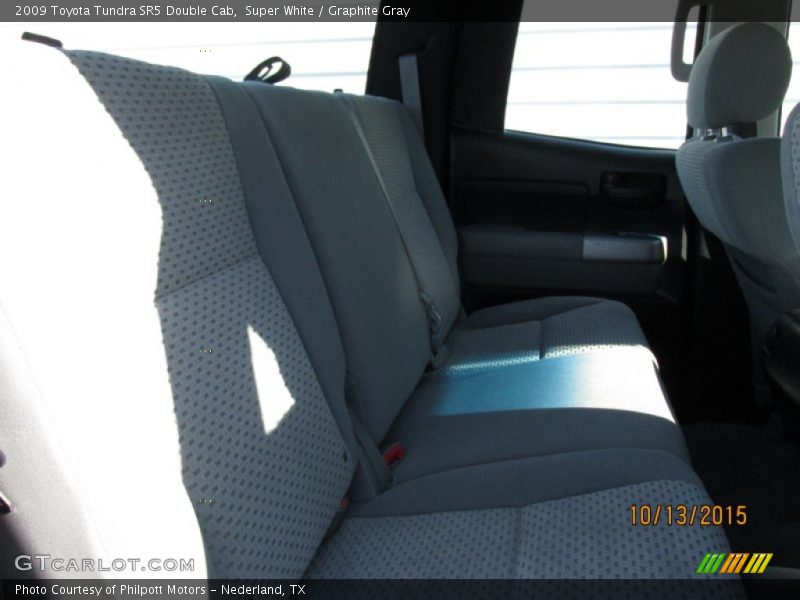 Super White / Graphite Gray 2009 Toyota Tundra SR5 Double Cab
