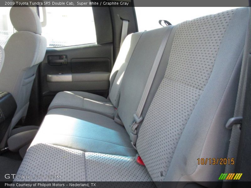Super White / Graphite Gray 2009 Toyota Tundra SR5 Double Cab