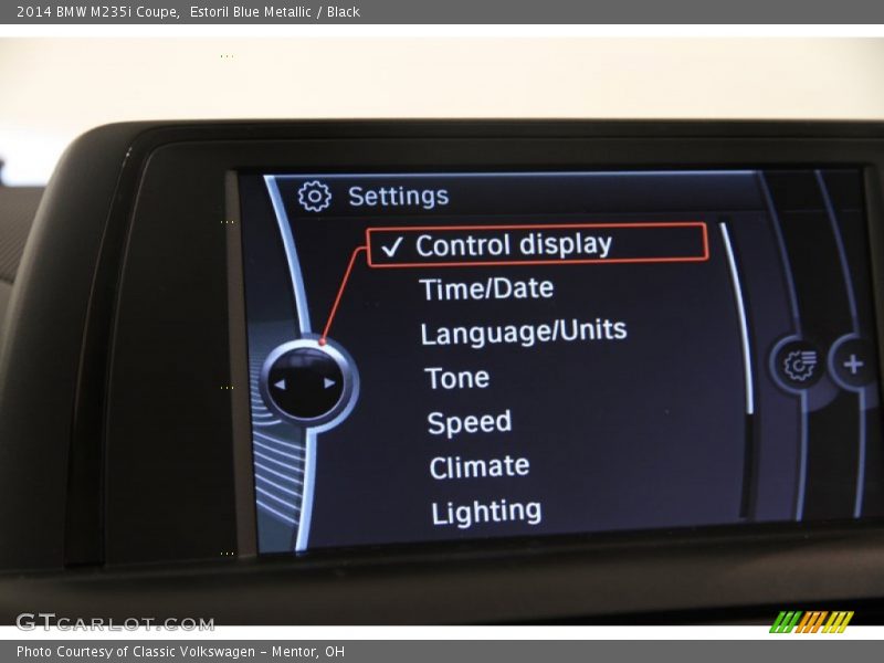 Estoril Blue Metallic / Black 2014 BMW M235i Coupe