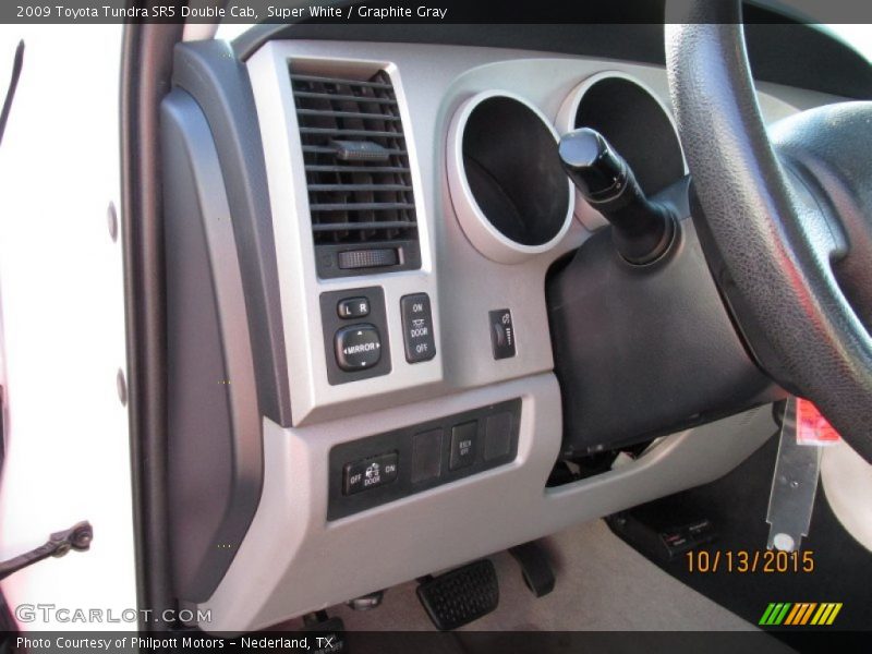 Super White / Graphite Gray 2009 Toyota Tundra SR5 Double Cab