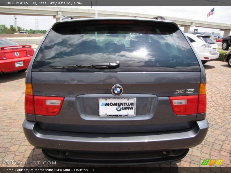 Steel Grey Metallic / Gray 2003 BMW X5 3.0i