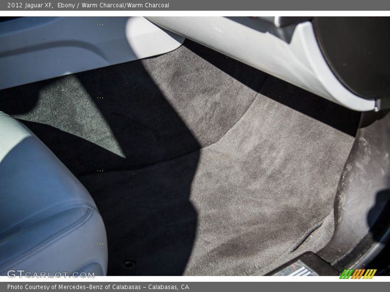 Ebony / Warm Charcoal/Warm Charcoal 2012 Jaguar XF