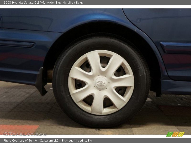 Ardor Blue Metallic / Beige 2003 Hyundai Sonata GLS V6