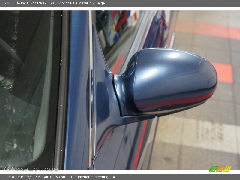 Ardor Blue Metallic / Beige 2003 Hyundai Sonata GLS V6