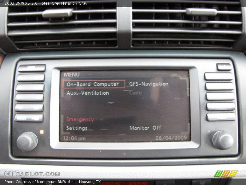 Steel Grey Metallic / Gray 2003 BMW X5 3.0i