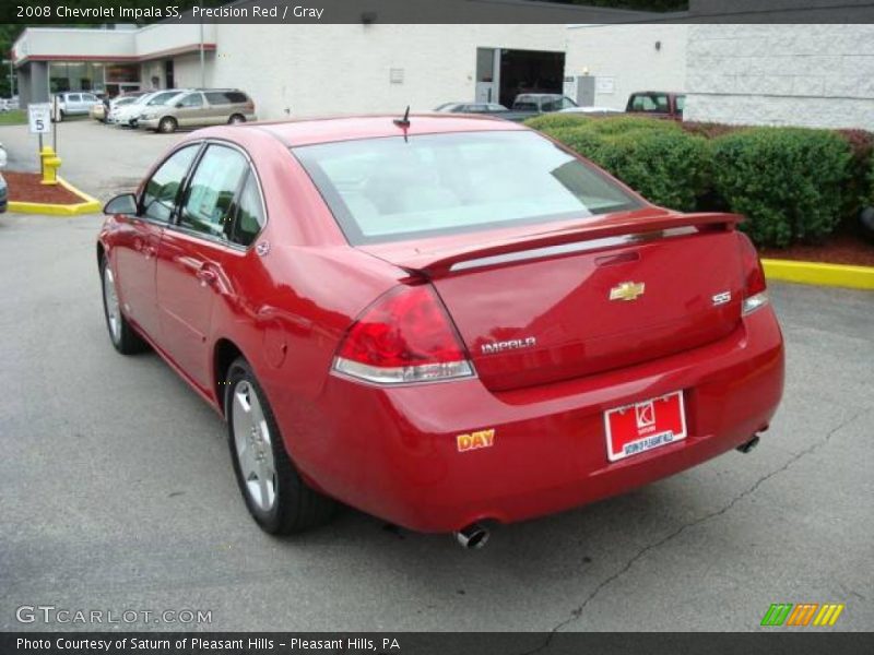 Precision Red / Gray 2008 Chevrolet Impala SS