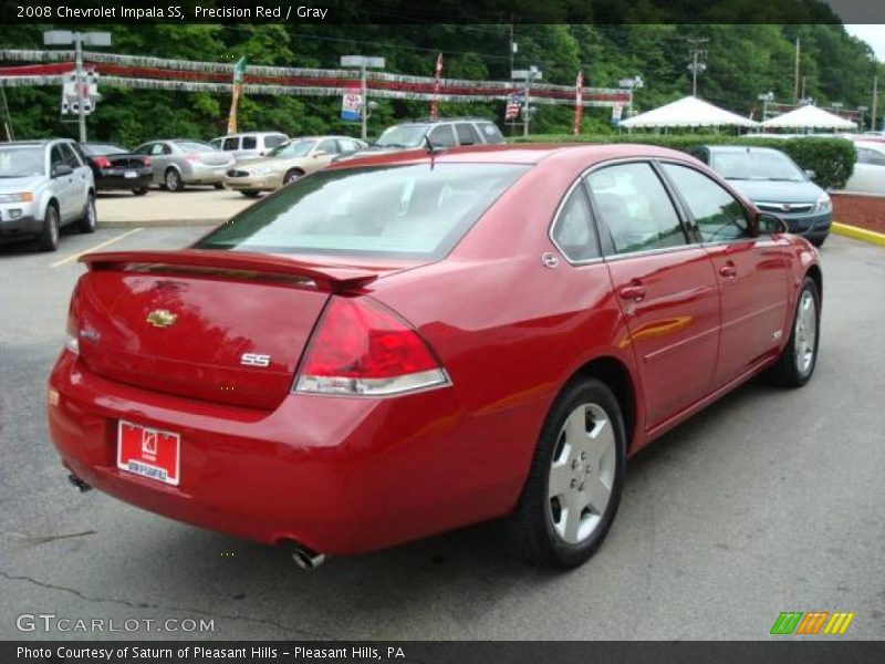 Precision Red / Gray 2008 Chevrolet Impala SS