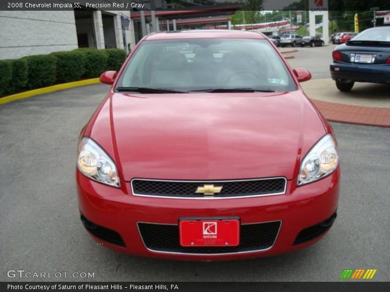 Precision Red / Gray 2008 Chevrolet Impala SS