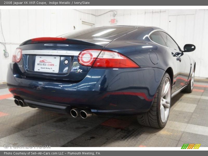 Indigo Metallic / Ivory/Slate 2008 Jaguar XK XKR Coupe