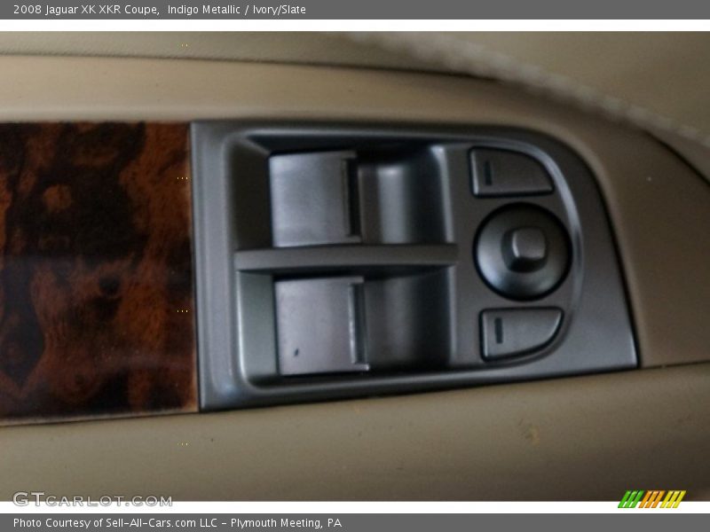Indigo Metallic / Ivory/Slate 2008 Jaguar XK XKR Coupe