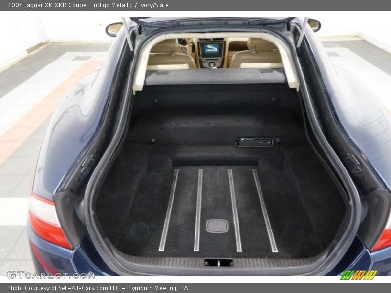 Indigo Metallic / Ivory/Slate 2008 Jaguar XK XKR Coupe