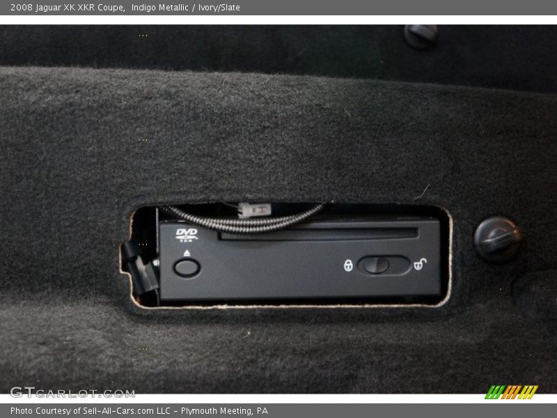 Indigo Metallic / Ivory/Slate 2008 Jaguar XK XKR Coupe