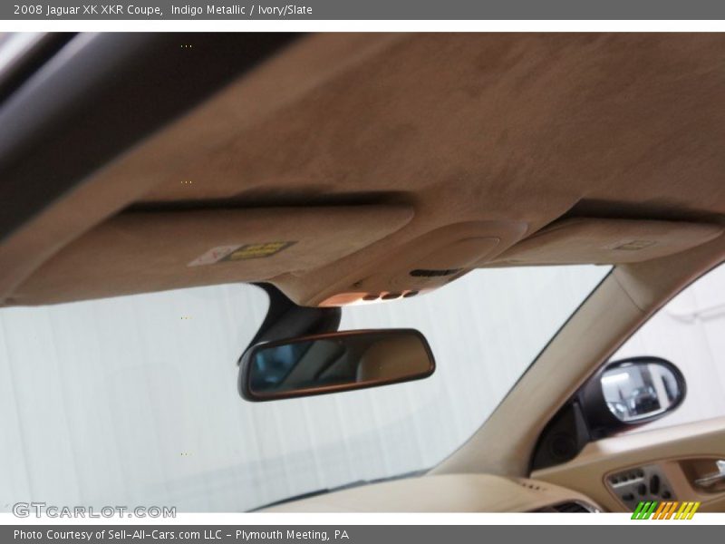 Indigo Metallic / Ivory/Slate 2008 Jaguar XK XKR Coupe