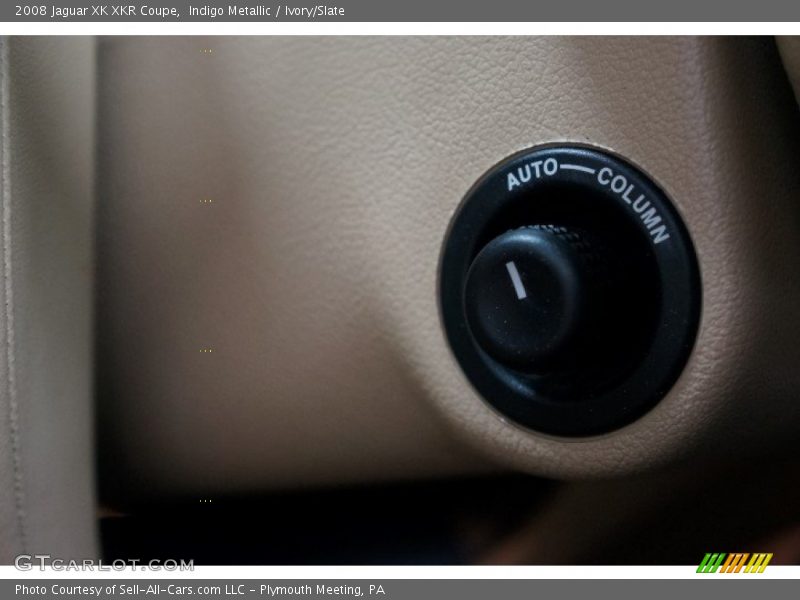 Indigo Metallic / Ivory/Slate 2008 Jaguar XK XKR Coupe
