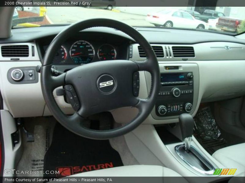 Precision Red / Gray 2008 Chevrolet Impala SS