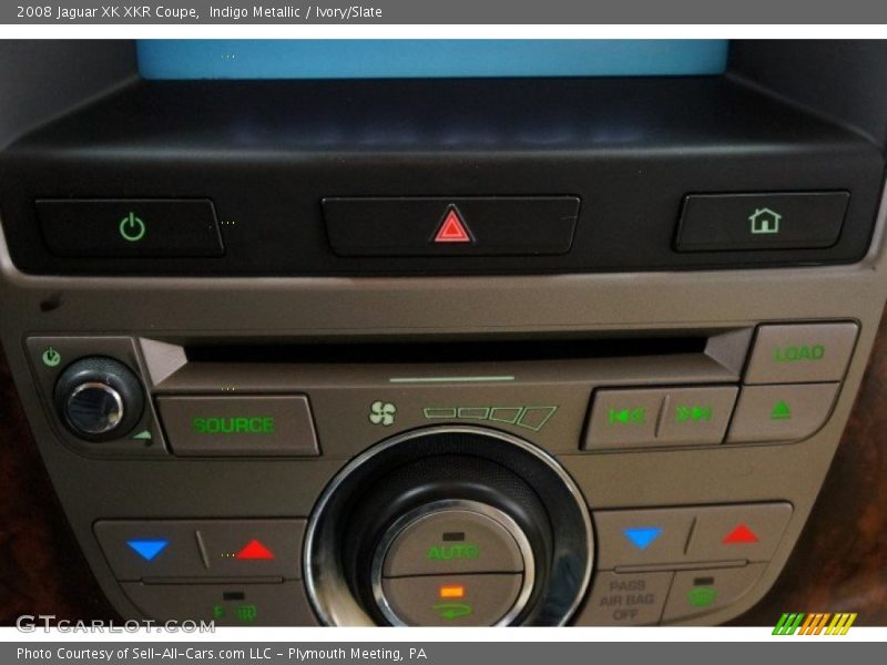 Indigo Metallic / Ivory/Slate 2008 Jaguar XK XKR Coupe