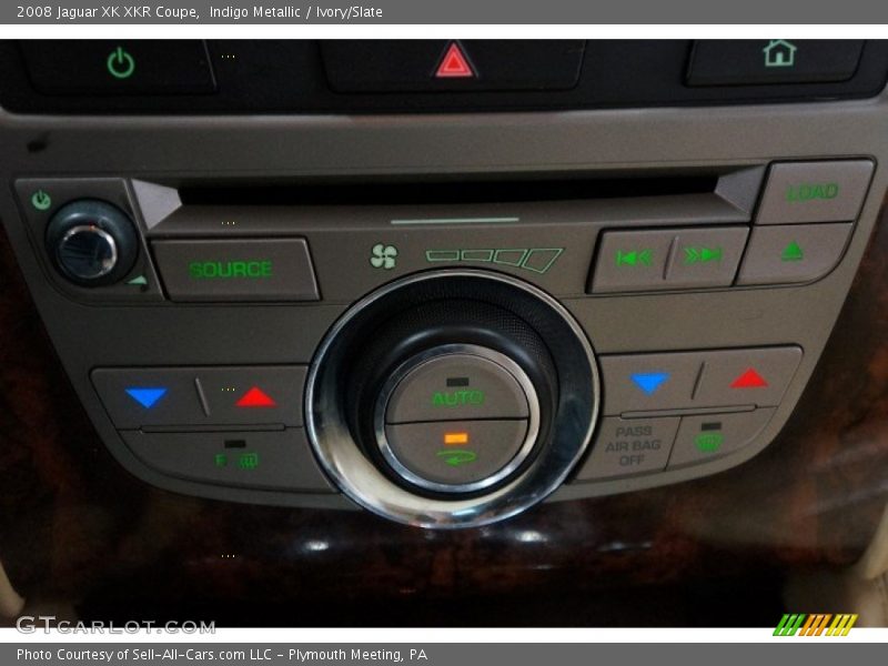 Indigo Metallic / Ivory/Slate 2008 Jaguar XK XKR Coupe