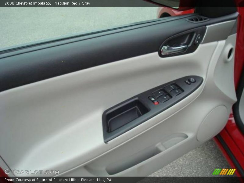 Precision Red / Gray 2008 Chevrolet Impala SS