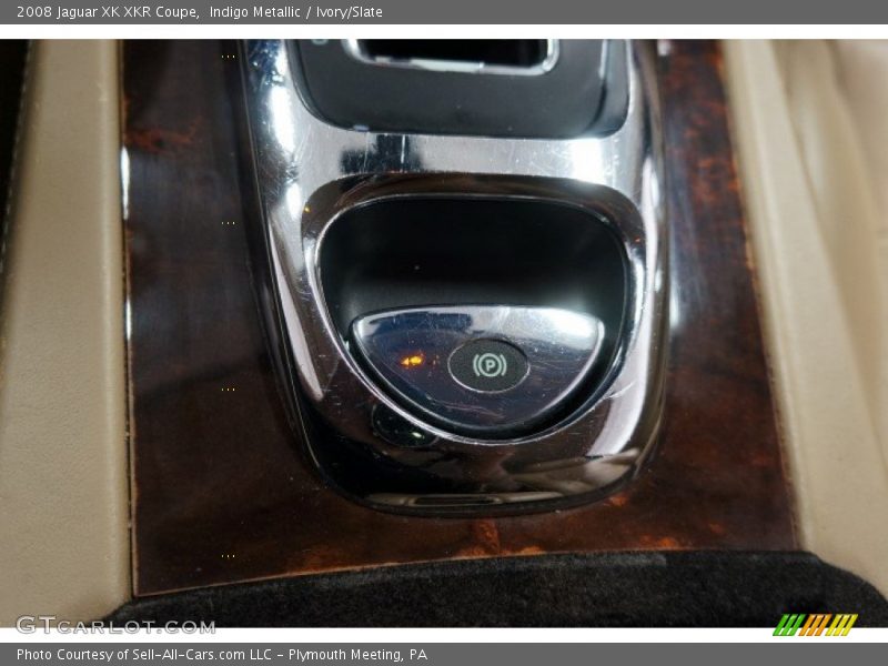 Indigo Metallic / Ivory/Slate 2008 Jaguar XK XKR Coupe