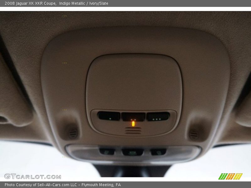 Indigo Metallic / Ivory/Slate 2008 Jaguar XK XKR Coupe