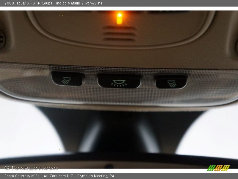 Indigo Metallic / Ivory/Slate 2008 Jaguar XK XKR Coupe