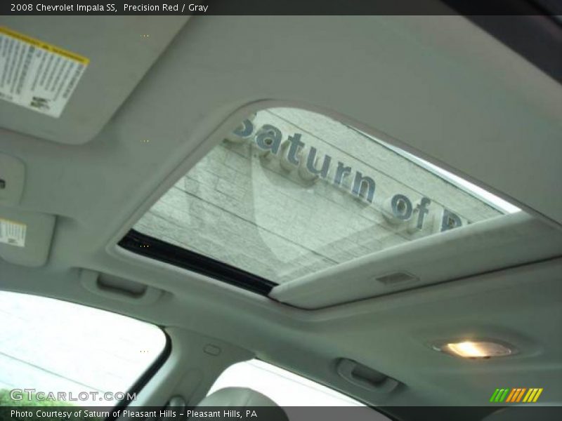 Precision Red / Gray 2008 Chevrolet Impala SS