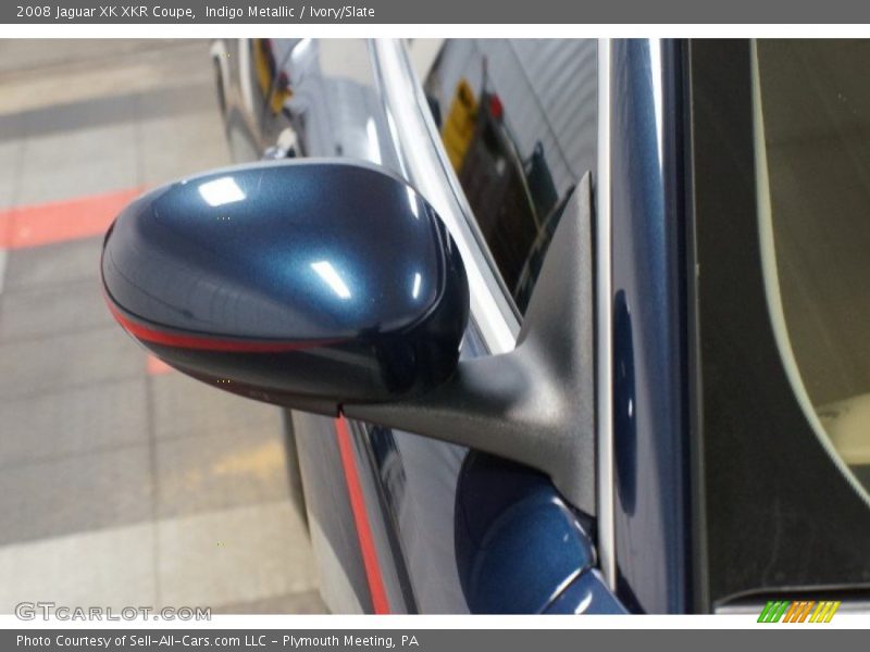 Indigo Metallic / Ivory/Slate 2008 Jaguar XK XKR Coupe