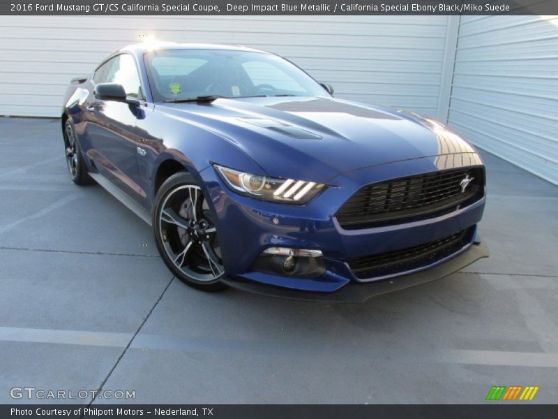 Front 3/4 View of 2016 Mustang GT/CS California Special Coupe