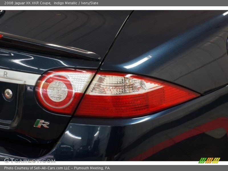 Indigo Metallic / Ivory/Slate 2008 Jaguar XK XKR Coupe