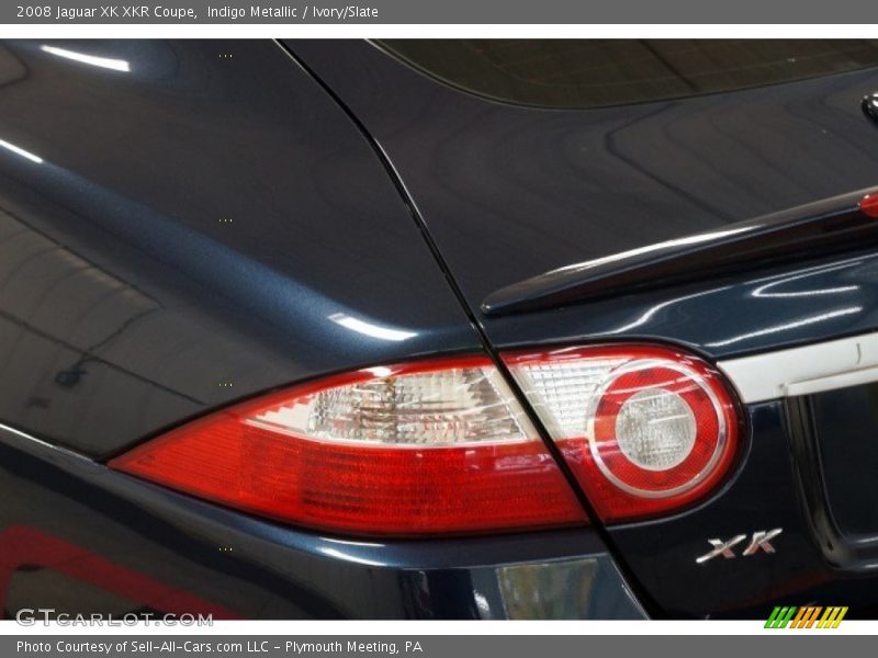Indigo Metallic / Ivory/Slate 2008 Jaguar XK XKR Coupe