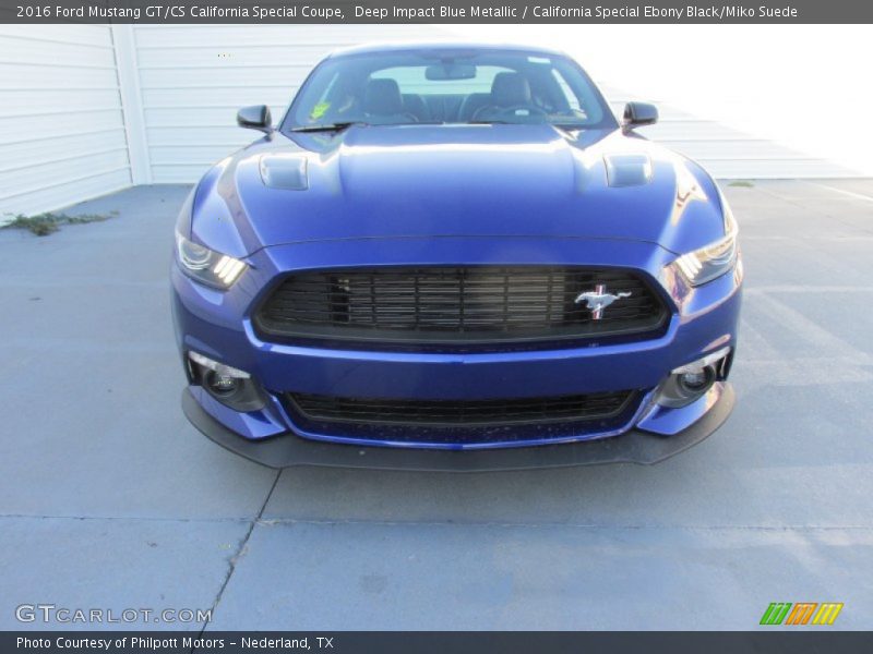  2016 Mustang GT/CS California Special Coupe Deep Impact Blue Metallic