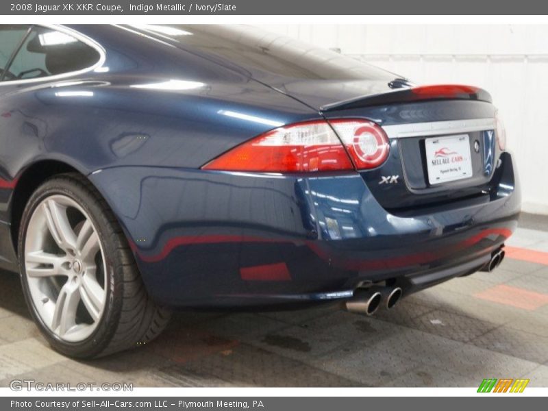 Indigo Metallic / Ivory/Slate 2008 Jaguar XK XKR Coupe