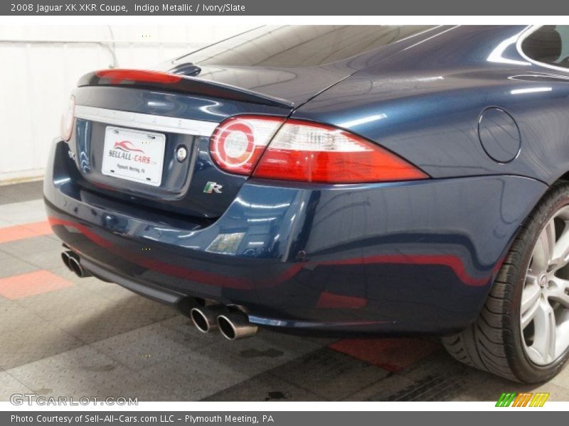 Indigo Metallic / Ivory/Slate 2008 Jaguar XK XKR Coupe