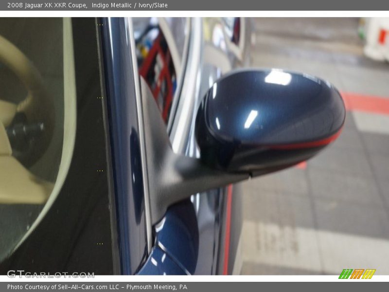 Indigo Metallic / Ivory/Slate 2008 Jaguar XK XKR Coupe