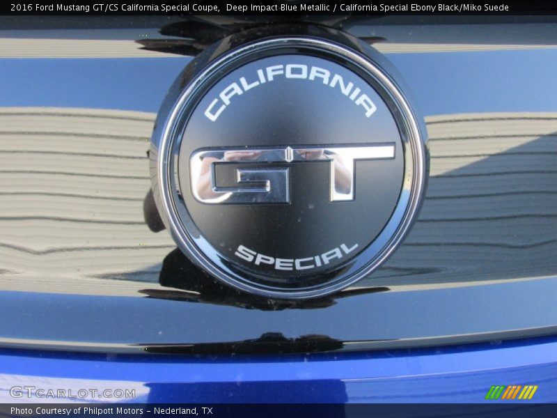 2016 Mustang GT/CS California Special Coupe Logo
