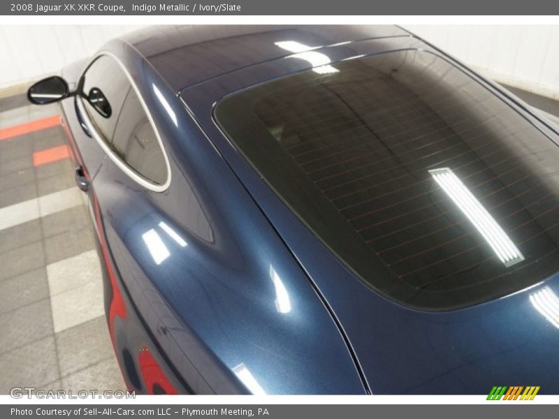Indigo Metallic / Ivory/Slate 2008 Jaguar XK XKR Coupe
