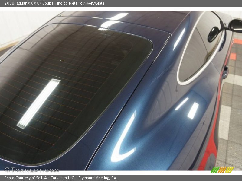 Indigo Metallic / Ivory/Slate 2008 Jaguar XK XKR Coupe