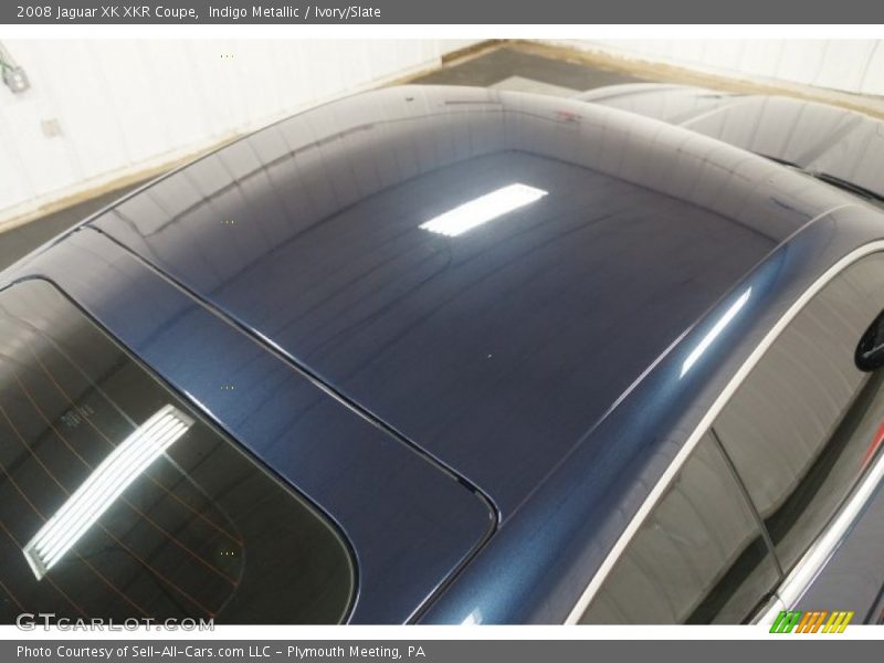 Indigo Metallic / Ivory/Slate 2008 Jaguar XK XKR Coupe