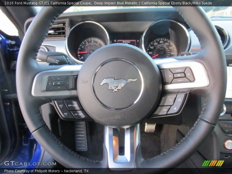  2016 Mustang GT/CS California Special Coupe Steering Wheel